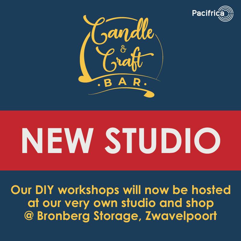 New Studio for our workshops! - Candle and Craft Bar